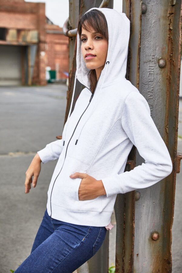 Ladies' Zip Hoody – Bild 3