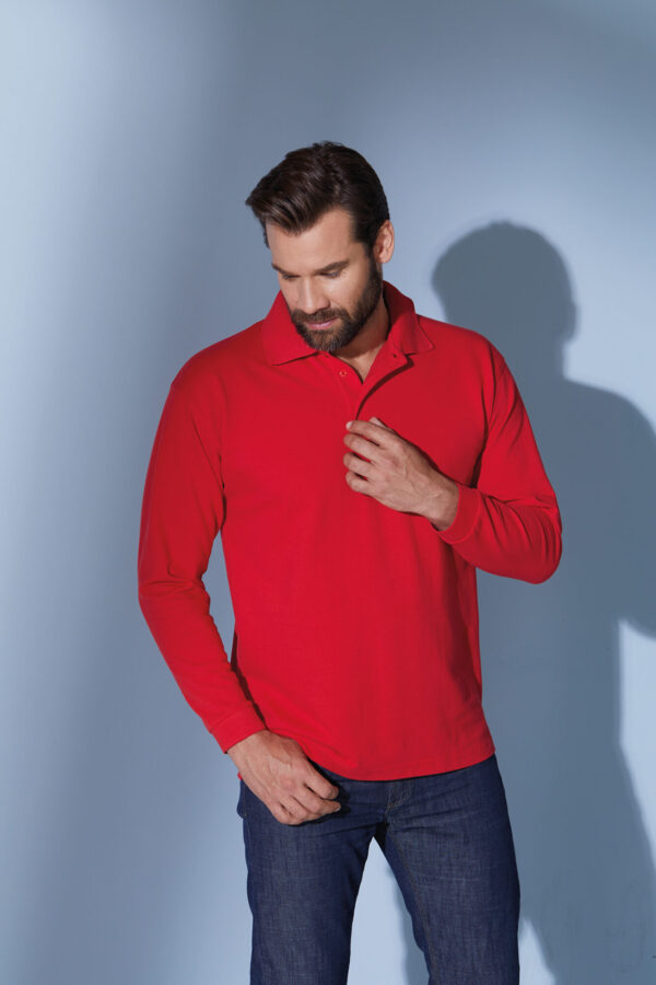 Polo-Piqué Long-Sleeved – Bild 2