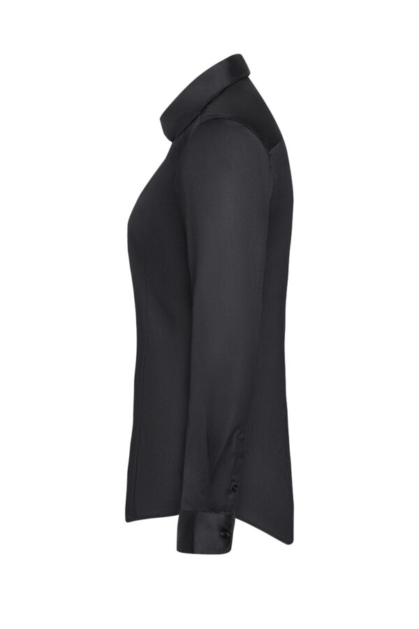 KARLOWSKY Langarm Damenbluse Active-Stretch in Slim-Fit – Bild 4