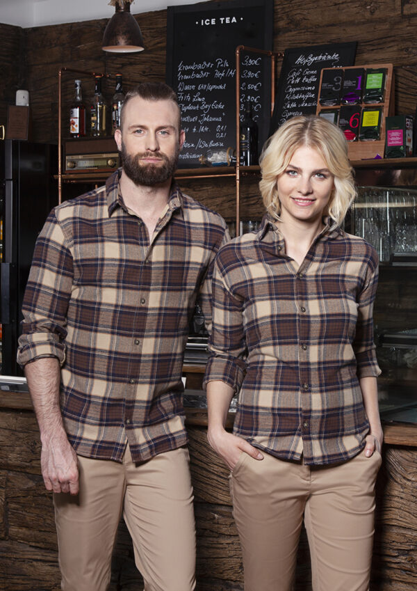 KARLOWSKY Damen Karobluse Urban-Trend – Bild 7
