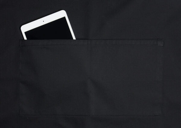 KARLOWSKY XXL-Latzschürze Basic in Übergröße mit Schnalle und Tasche – Bild 4