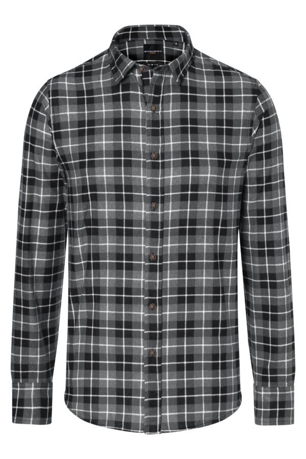 KARLOWSKY Herren Karohemd Urban-Flair – Bild 2
