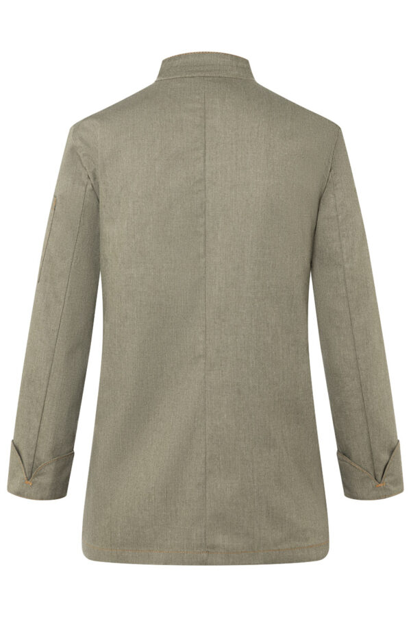 KARLOWSKY Damenkochjacke Jeans-Style – Bild 3