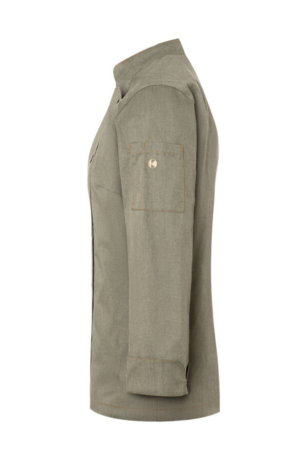 KARLOWSKY Damenkochjacke Jeans-Style – Bild 4