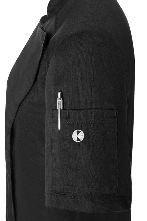 KARLOWSKY Kurzarm Damenkochjacke Modern-Look – Bild 5