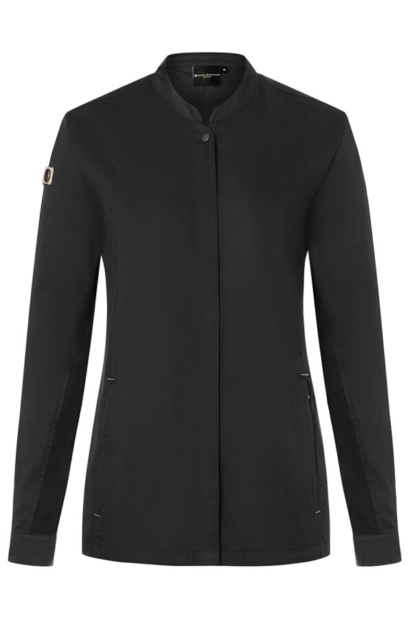 KARLOWSKY Damenkochjacke Green Generation, aus nachhaltigem Material, 72% GRS Certified Recycled Polyester / 28% Conventional Cotton – Bild 2