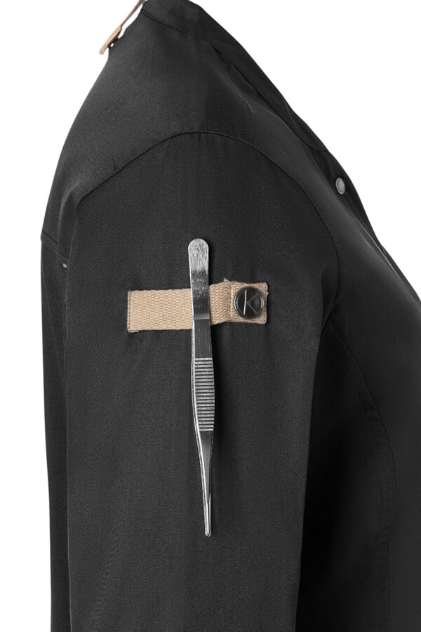 KARLOWSKY Damenkochjacke Green Generation, aus nachhaltigem Material, 72% GRS Certified Recycled Polyester / 28% Conventional Cotton – Bild 7