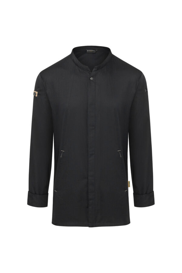 KARLOWSKY Kochjacke Green-Generation, aus nachhaltigem Material, 72% GRS Certified Recycled Polyester / 28% Conventional Cotton – Bild 2
