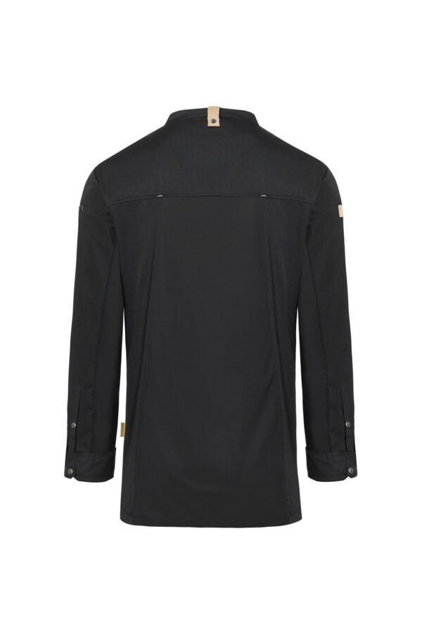 KARLOWSKY Kochjacke Green-Generation, aus nachhaltigem Material, 72% GRS Certified Recycled Polyester / 28% Conventional Cotton – Bild 3