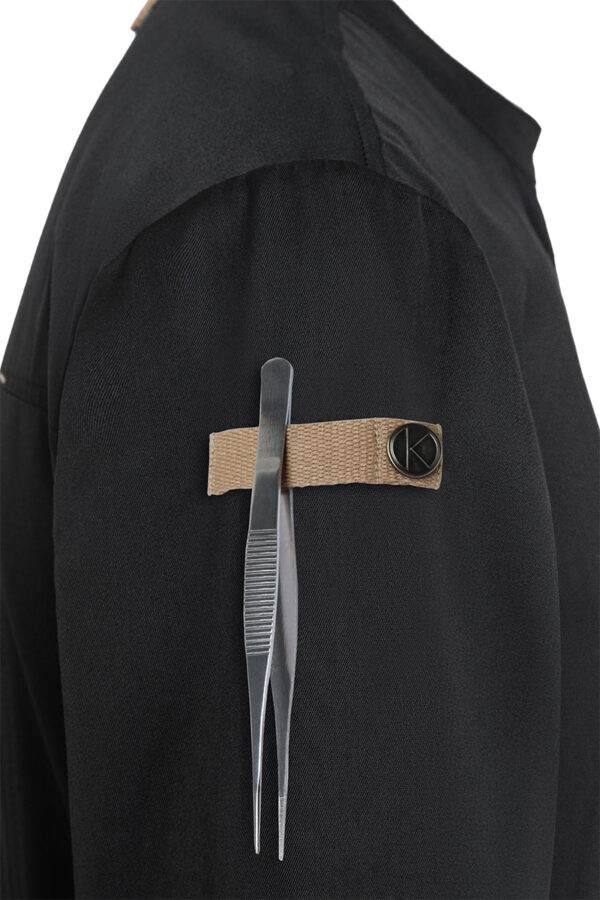 KARLOWSKY Kochjacke Green-Generation, aus nachhaltigem Material, 72% GRS Certified Recycled Polyester / 28% Conventional Cotton – Bild 10