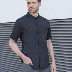 KARLOWSKY Kurzarm Kochjacke Modern-Touch