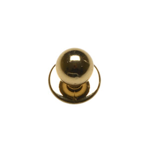 KARLOWSKY Kugelknöpfe Gold, 12 Stück / Pack