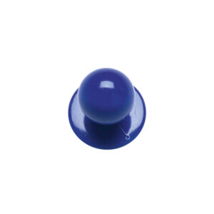 KARLOWSKY Kugelknöpfe Blau, 12 Stück / Pack