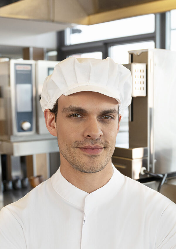 KARLOWSKY Arbeitshaube mit Gummizug