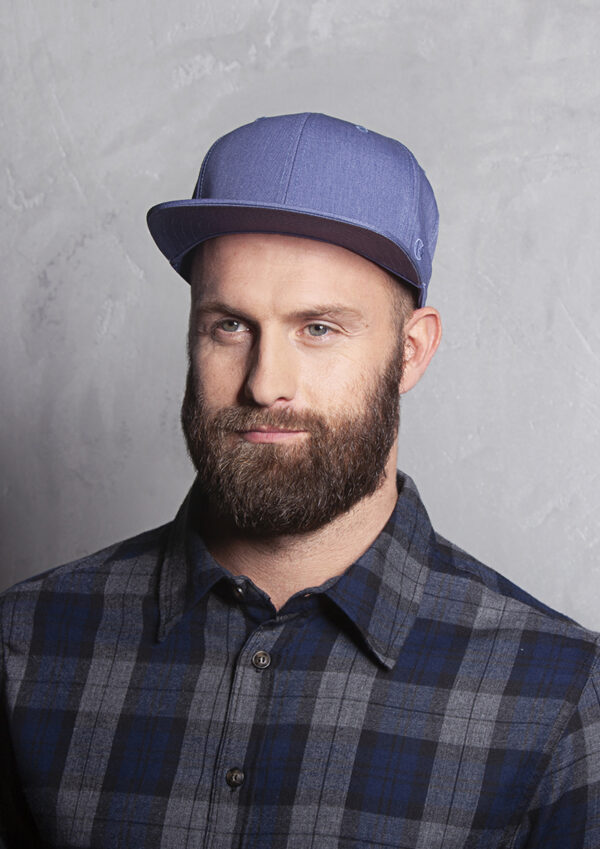 KARLOWSKY Flat Cap Jeans-Style