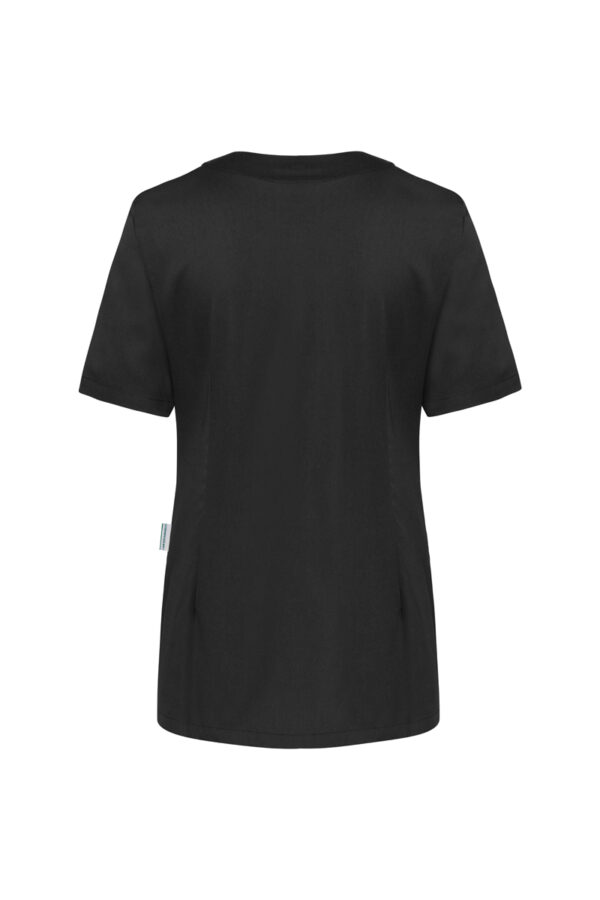 KARLOWSKY Kurzarm Damenkasack Essential, aus nachhaltigem Material, 65% GRS Certified Recycled Polyester / 35% Conventional Cotton – Bild 2