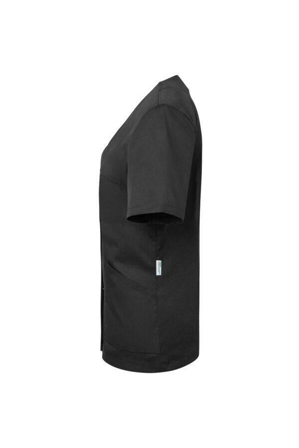 KARLOWSKY Kurzarm Damenkasack Essential, aus nachhaltigem Material, 65% GRS Certified Recycled Polyester / 35% Conventional Cotton – Bild 3