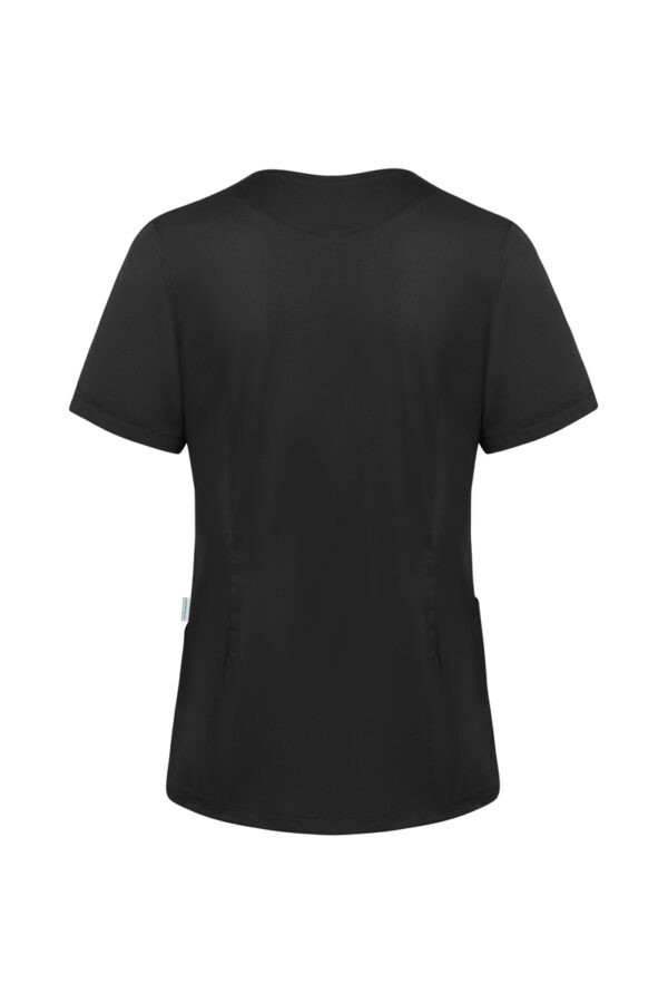 KARLOWSKY Kurzarm Damen-Schlupfkasack Essential, aus nachhaltigem Material, 65% GRS Certified Recycled Polyester / 35% Conventional Cotton – Bild 2