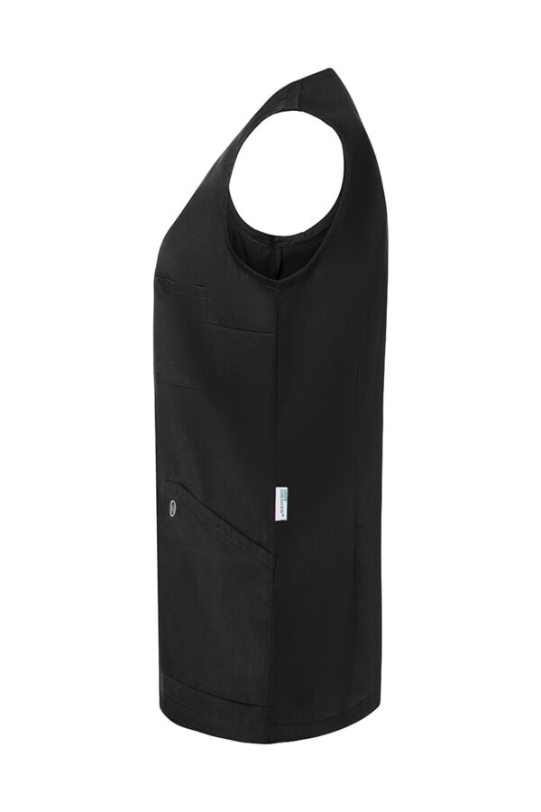 KARLOWSKY Ärmelloser Damenkasack Essential, aus nachhaltigem Material, 65% GRS Certified Recycled Polyester / 35% Conventional Cotton – Bild 3