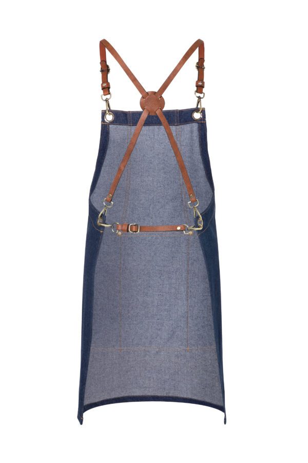 KARLOWSKY Latzschürze Denim X-Style – Bild 3