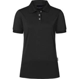 KARLOWSKY Damen Workwear Poloshirt Modern-Flair, aus nachhaltigem Material, 51% GRS Certified Recycled Polyester / 47% Conventional Cotton / 2% Conventional Elastane
