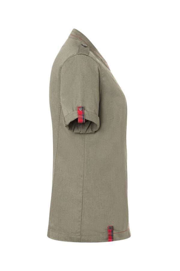 ROCK CHEF Kurzarm Damenkochjacke Denim-Style ROCK CHEF®-Stage2 – Bild 5