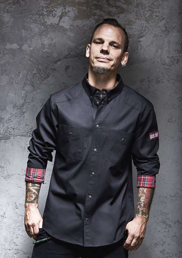 ROCK CHEF Kochhemd Button-Down ROCK CHEF®-Stage2 – Bild 8
