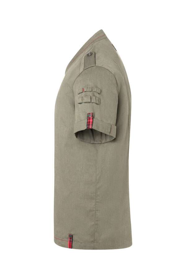 ROCK CHEF Kurzarm Kochjacke Denim-Style ROCK CHEF®-Stage2 – Bild 4